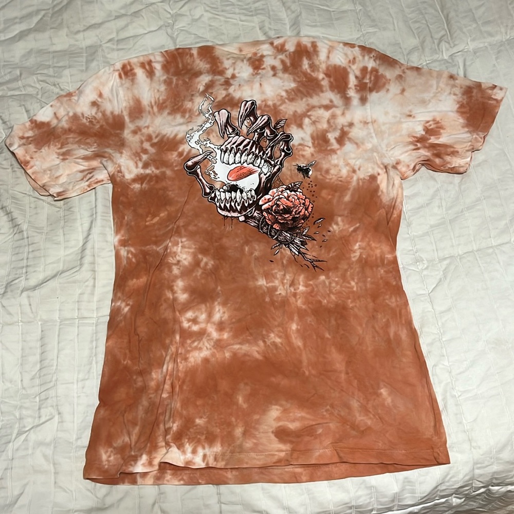 Santa Cruz Resurrect Hand Rust Tie Dye T-Shirt